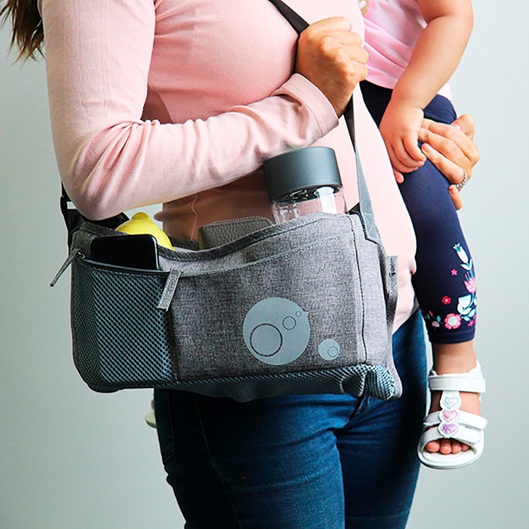 B.box, Torba Organizer do wózka i na ramię - szara