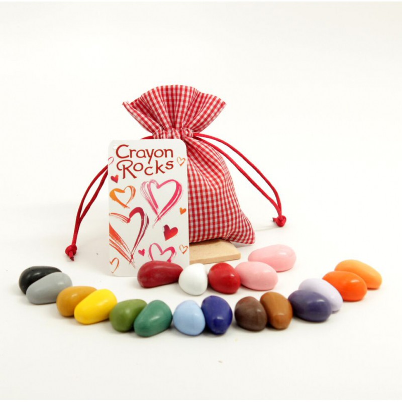Kredki Crayon Rocks VALENTINE bag - 20 kredek Kredki Crayon Rocks VALENTINE bag - 20 kredek