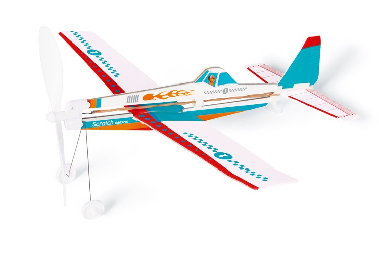 Scratch, Samolot niebieski