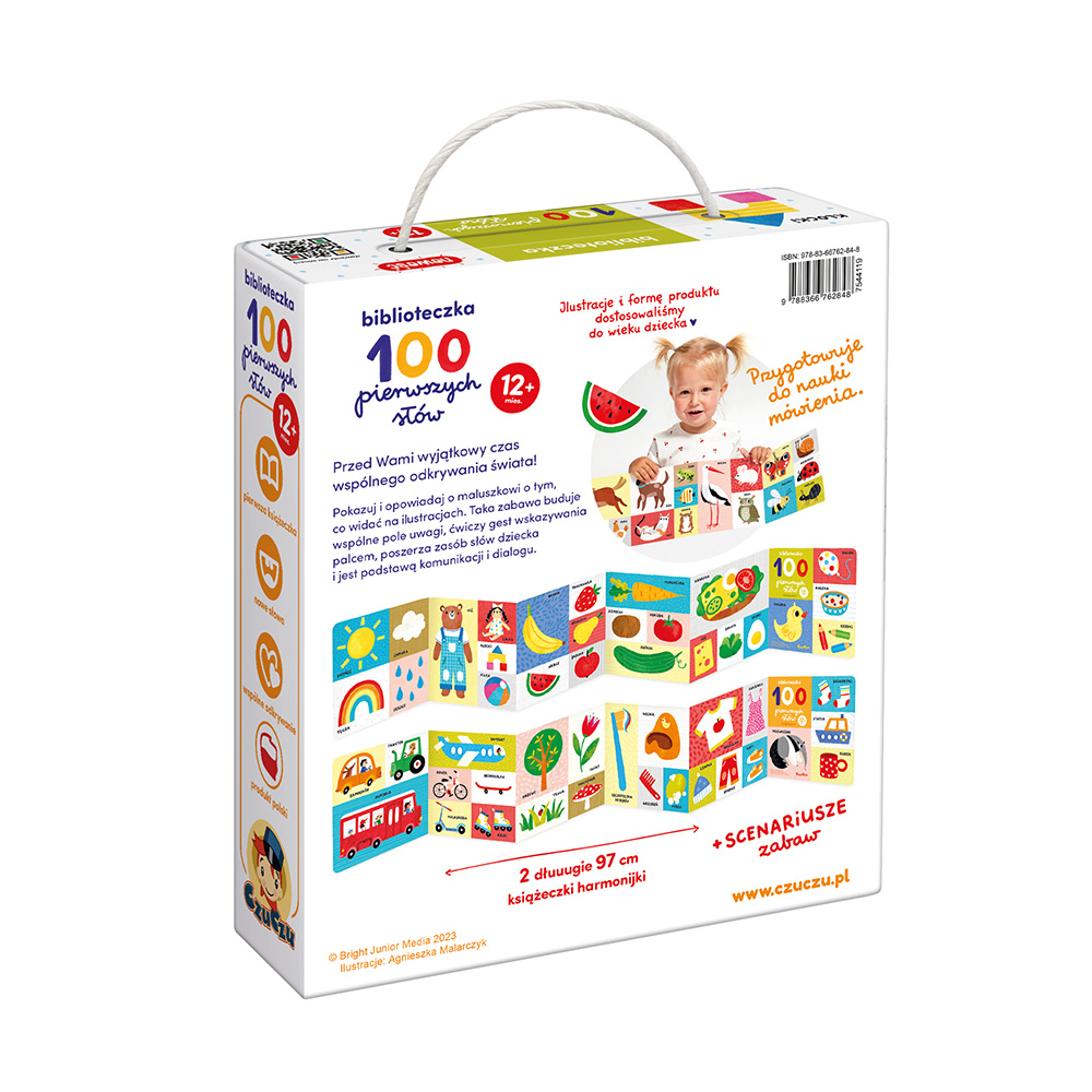 Czuczu, Biblioteczka 100 pierwszych słów CzuCzu 1+