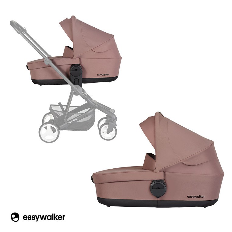 Easywalker, Charley Gondola do wózka Desert Pink (zawiera osłonkę przeciwdeszczową) Easywalker, Charley Gondola do wózka Desert Pink (zawiera osłonkę przeciwdeszczową)
