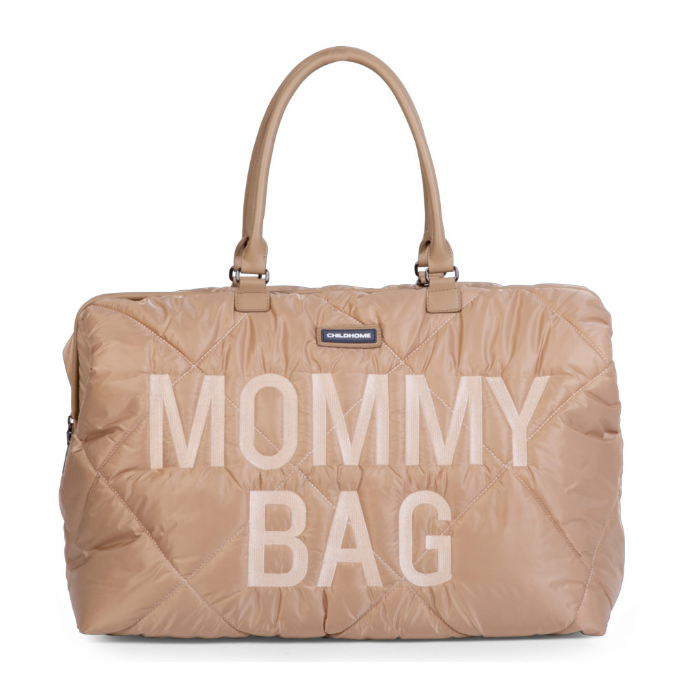 Childhome, Torba Mommy bag Pikowana Beżowa Childhome, Torba Mommy bag Pikowana Beżowa