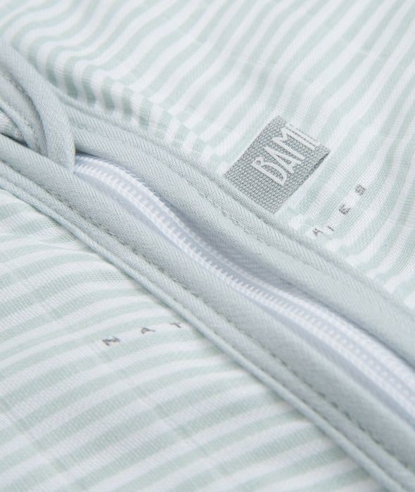 Bamboom,  Lekki Śpiworek do Spania Bambus Organiczny 6-36m Zielony w Paski