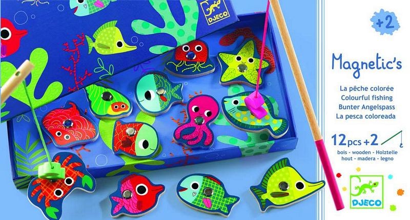 Djeco, gra rybki wędkowanie rybki