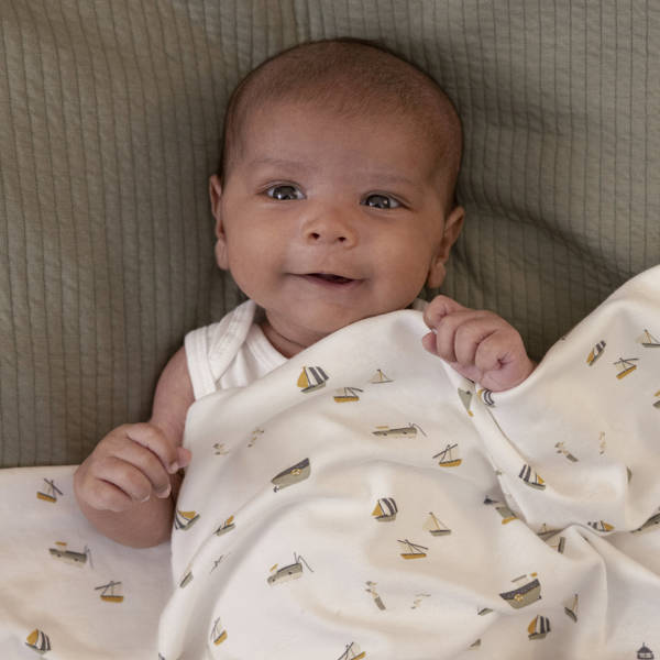 Little dutch, Bawełniany ręcznik Sailors Bay White