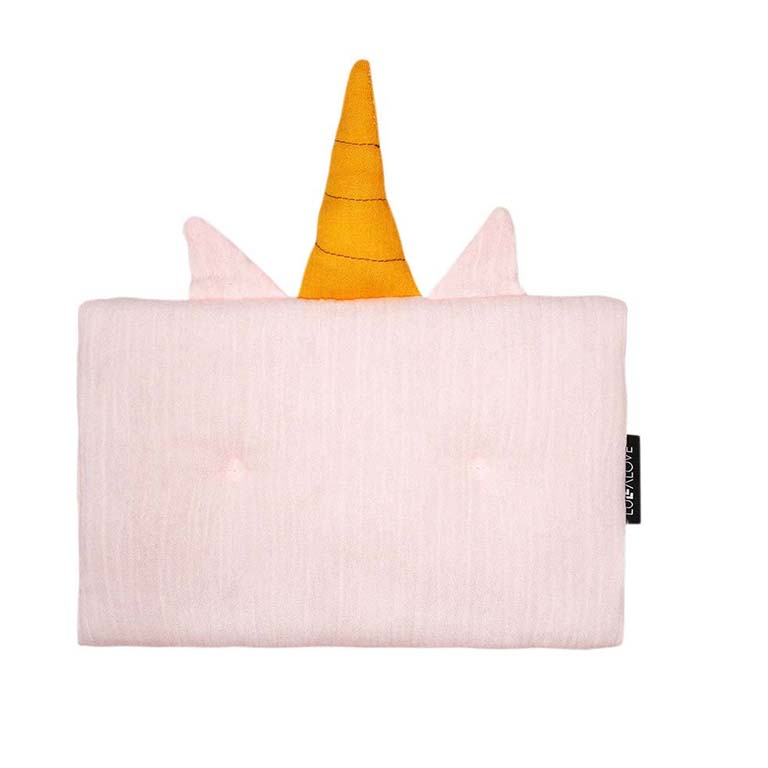 Lullalove, Poduszka jednorożec - różowy kwarc