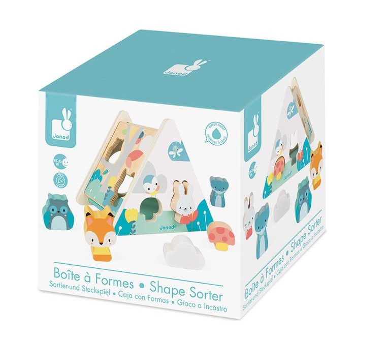 Janod, Trójkątny sorter kształtów Pure