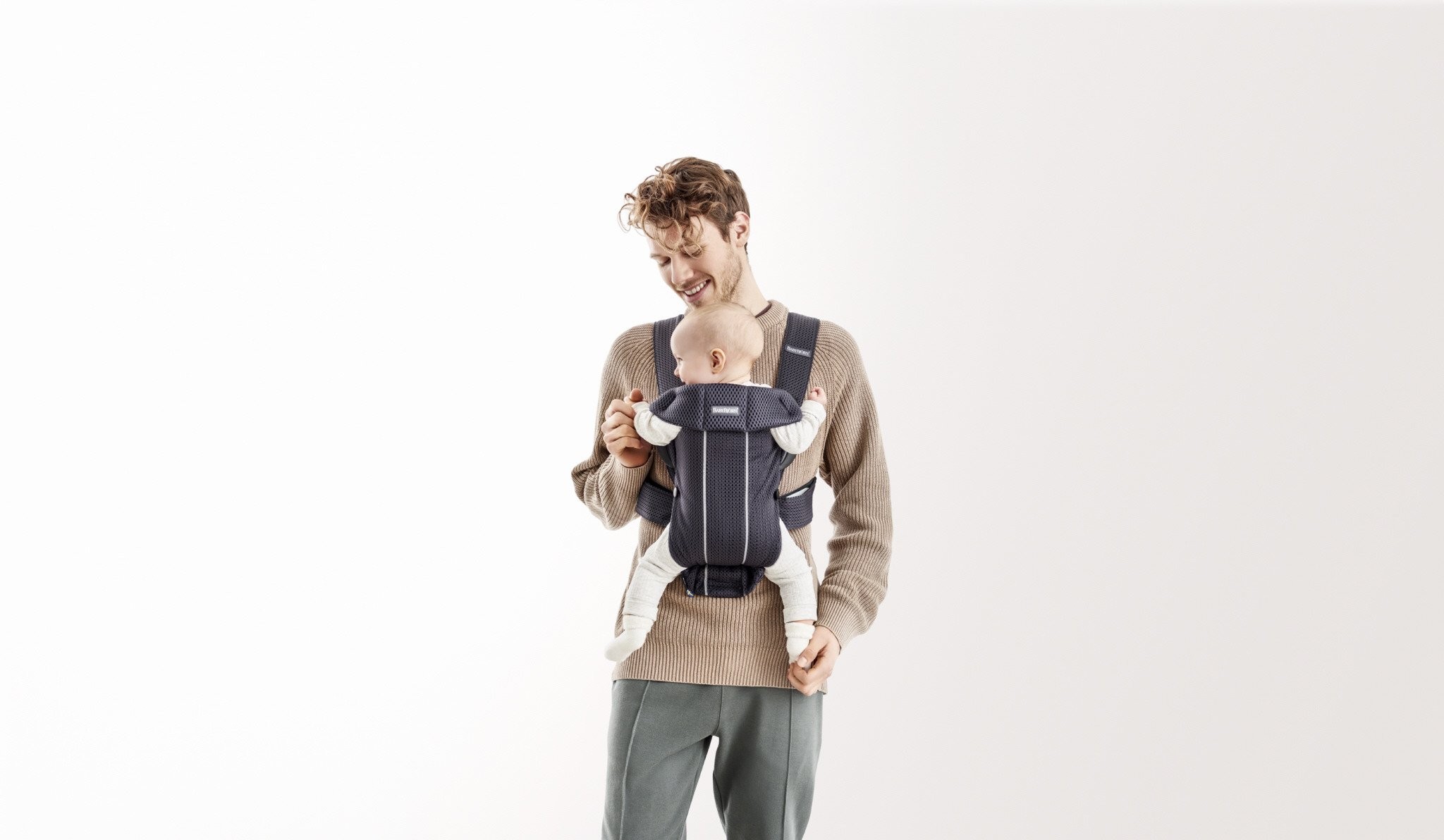 BabyBjorn, MINI 3D Mesh – nosidełko, Antracytowy BabyBjorn, MINI 3D Mesh – nosidełko, Antracytowy