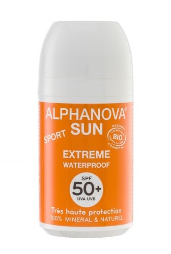 Alphanova Sun, Bio Krem Przeciwsłoneczny w kulce, filtr SPF50+, EXTREME SPORT Alphanova Sun, Bio Krem Przeciwsłoneczny w kulce, filtr SPF50+, EXTREME SPORT