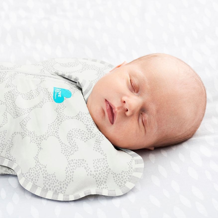 Love To Dream, Otulacz antykolkowy Swaddle UP - rozmiar S - szary - ETAP 1 - 1.0 TOG Organic