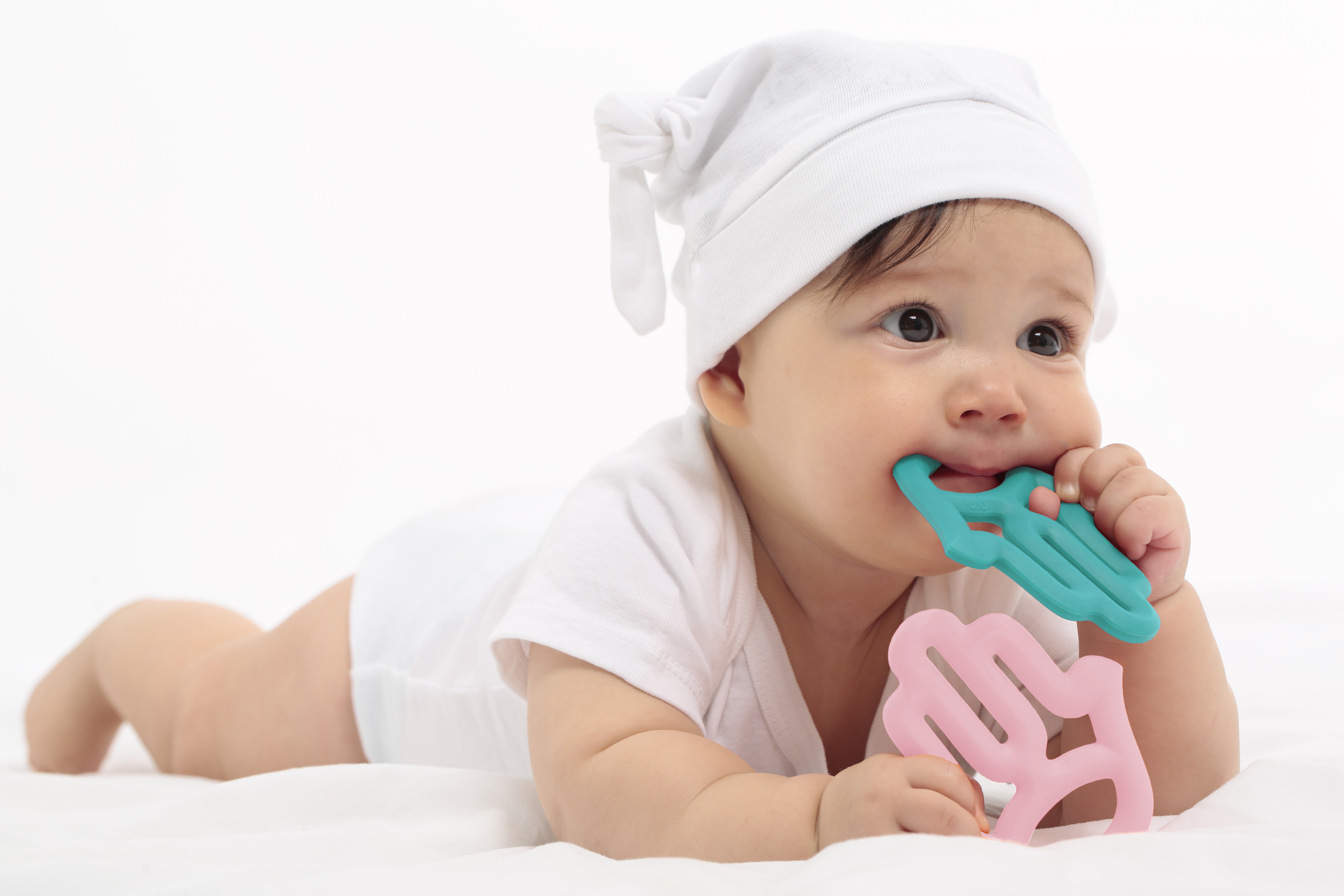 Minikoioi, Gryzak silikonowy niebieski