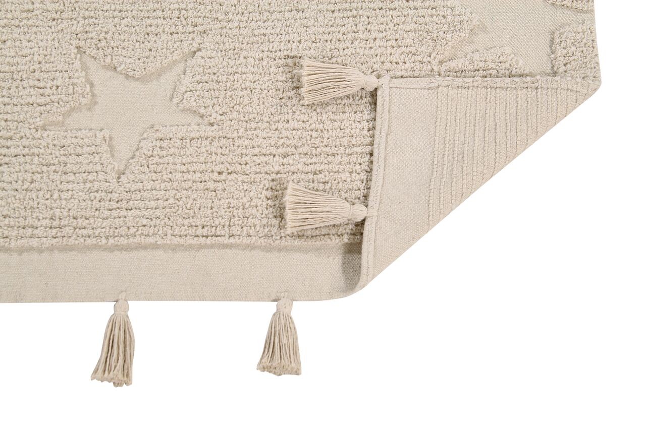 Lorena Canals, dywan do prania HIPPY STARS NATURAL Lorena Canals, dywan do prania HIPPY STARS NATURAL