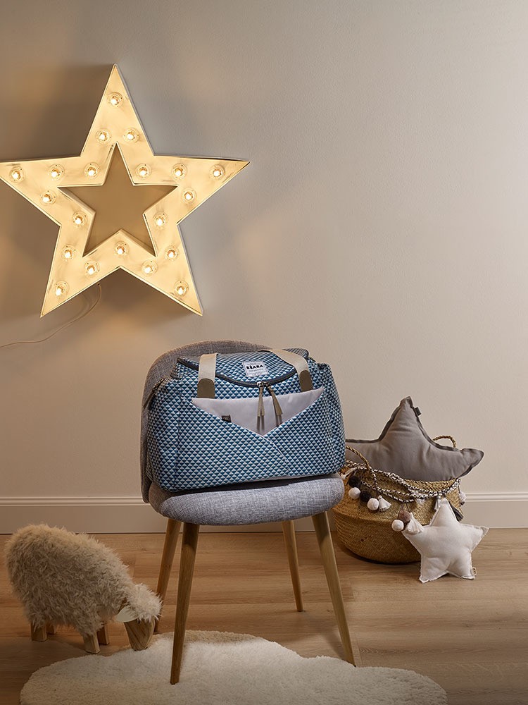 Beaba, Torba dla mamy Sydney PLAY PRINT blue Beaba, Torba dla mamy Sydney PLAY PRINT blue