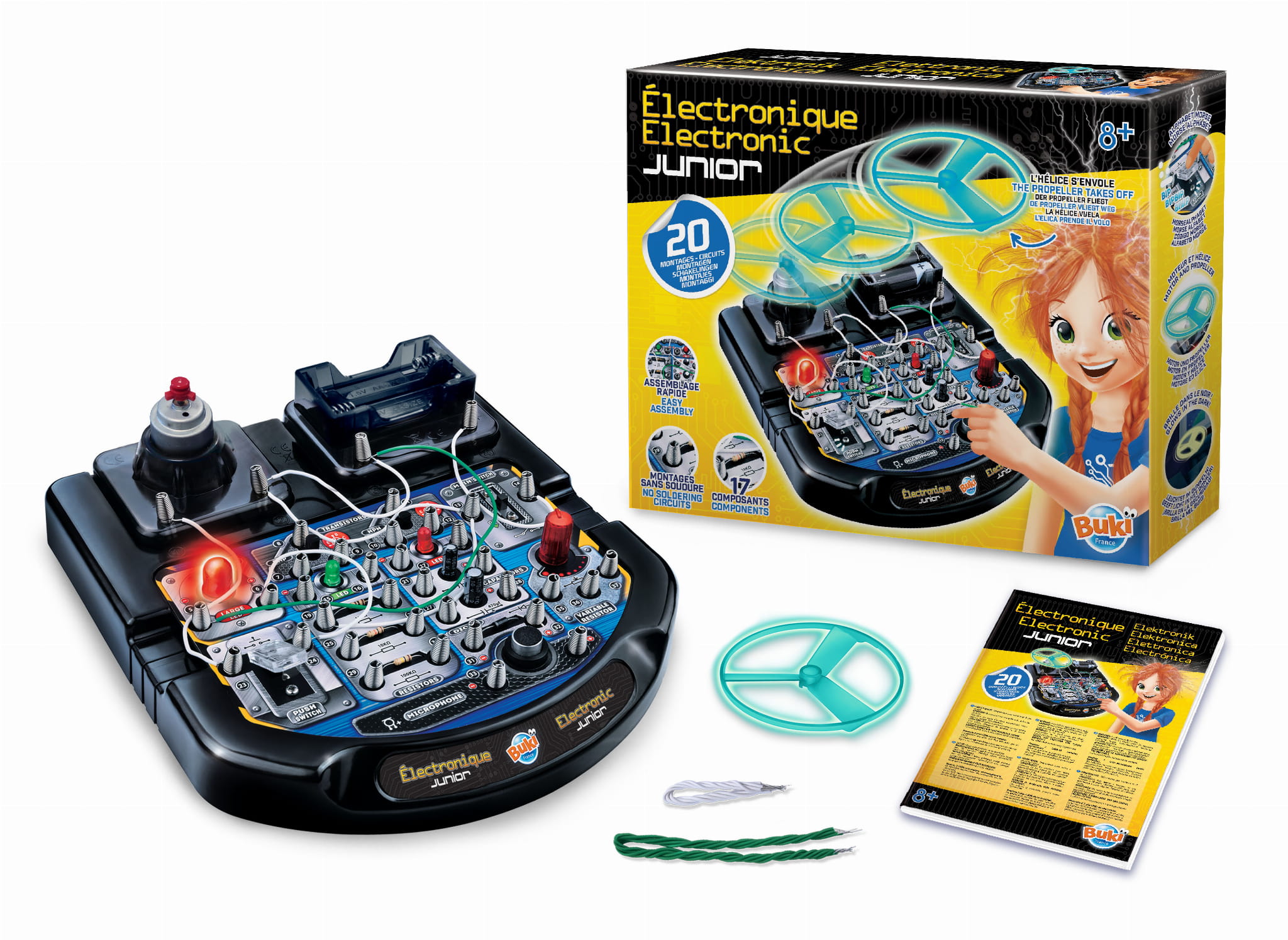 Buki, Ekspert elektroniki junior - 20 obwodów Buki, Ekspert elektroniki junior - 20 obwodów