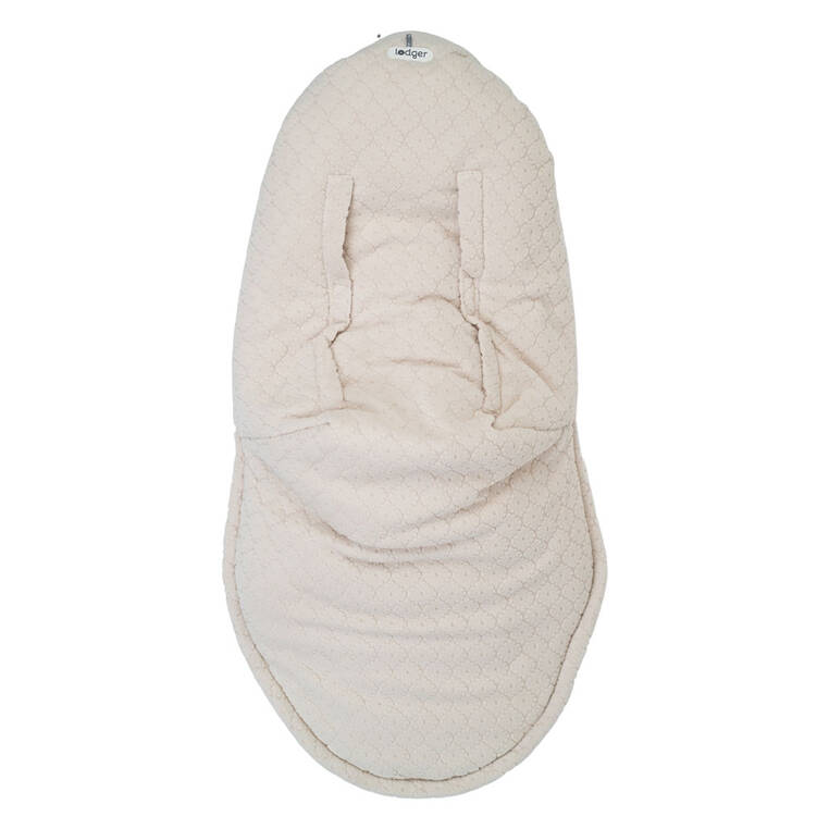 Lodger Polarowy Zimowy Śpiworek Do Wózka Jasnobeżowy Fleece Birch Lodger Polarowy Zimowy Śpiworek Do Wózka Jasnobeżowy Fleece Birch