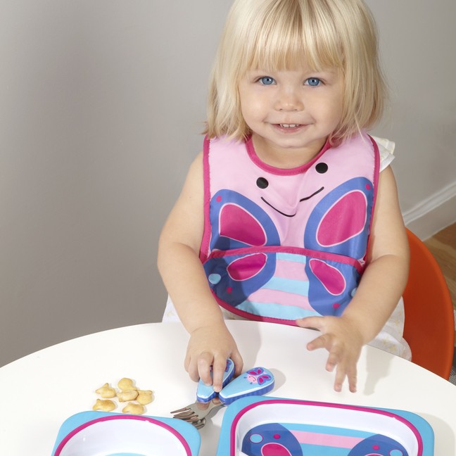 Skip Hop, sztućce Zoo Motyl