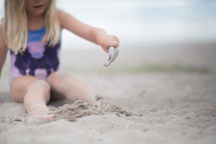 Scrunch, Łopatka  Pudrowy Róż