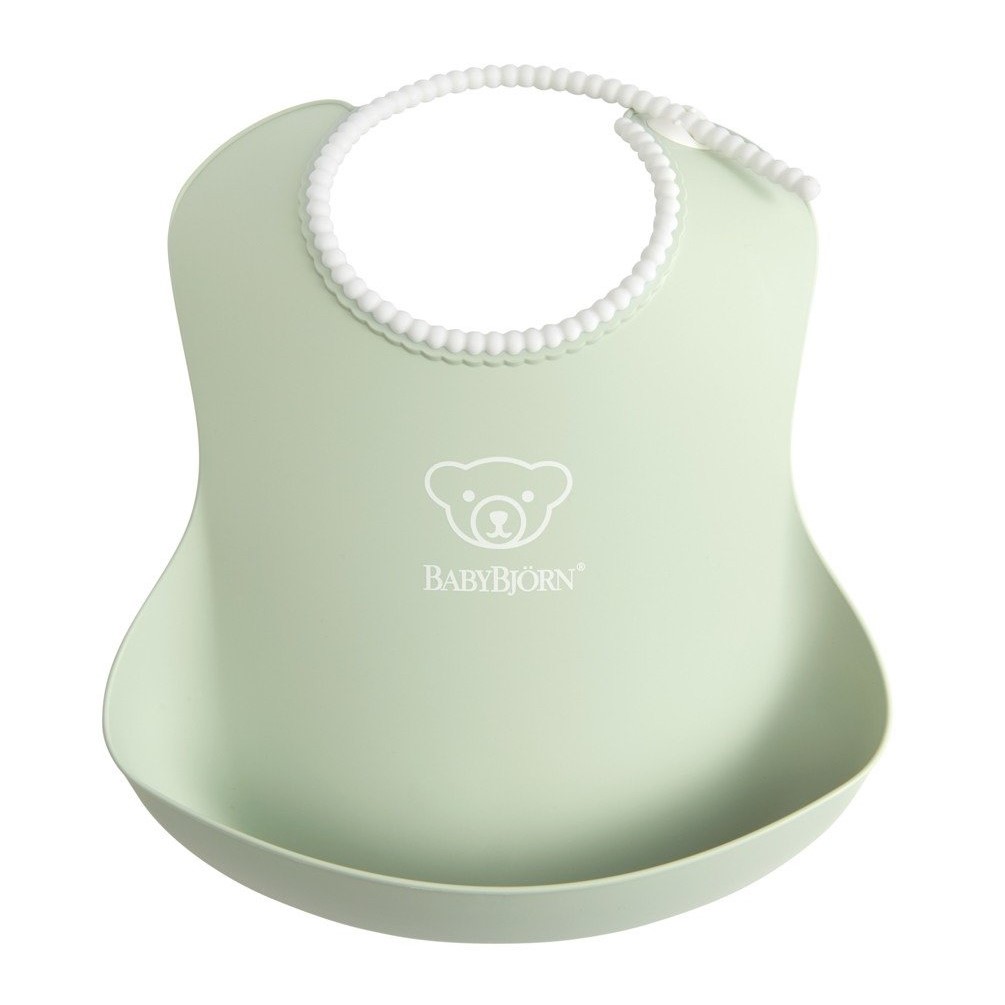 BABYBJORN śliniak powder green