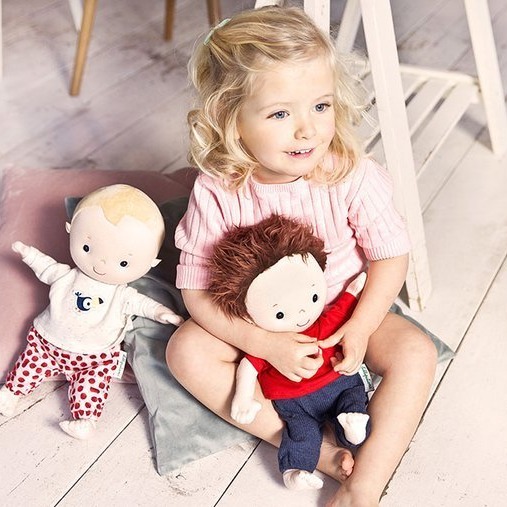 LILLIPUTIENS, Duża lalka dzidziuś Noa 36 cm 2 lata+