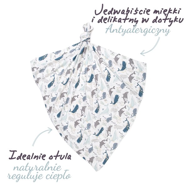 ColorStories, Otulacz bambusowy Ocean ColorStories, Otulacz bambusowy Ocean