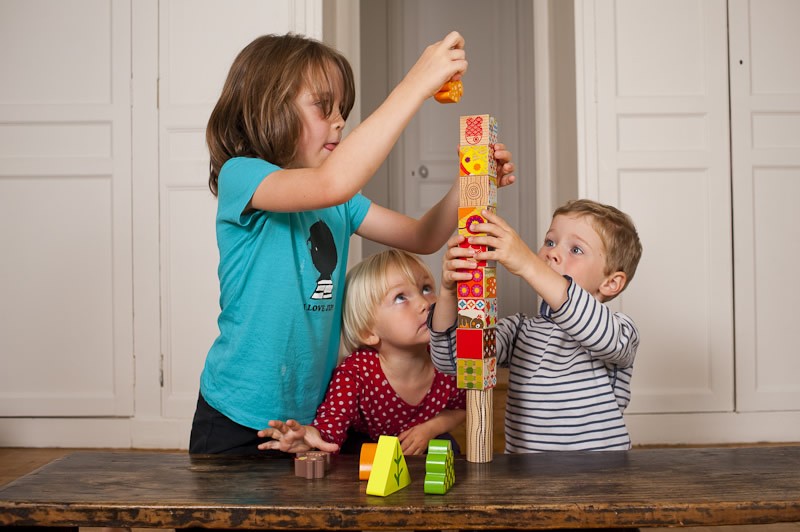 WOODOURS, Klocki wielofunkcyjne miś WOODOURS, Klocki wielofunkcyjne miś