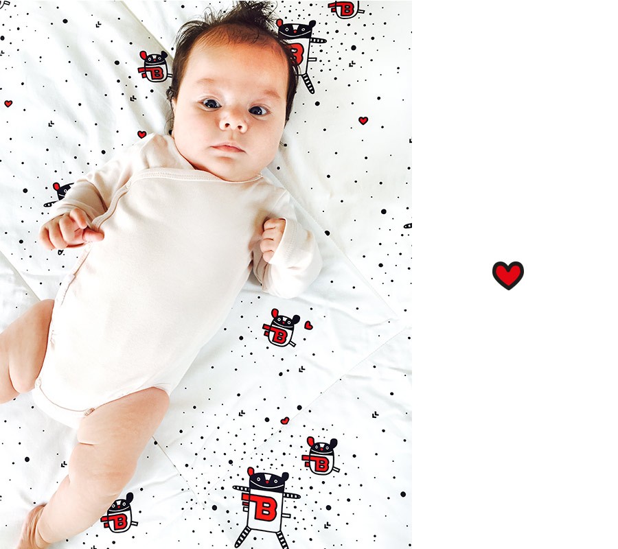 LULLALOVE, Rożek niemowlęcy MRB LULLALOVE, Rożek niemowlęcy MRB