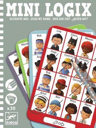 Djeco, mini gra logiczna Nazywam się Juliusz Djeco, mini gra logiczna Nazywam się Juliusz