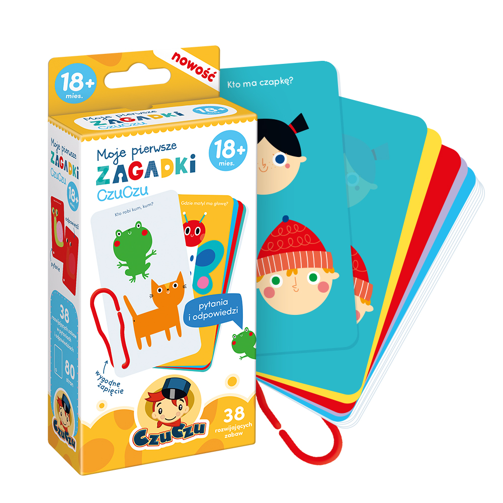 Moje Pierwsze Zagadki Czuczu Dla Dzieci 18m+, Opracowanie Zbiorowe