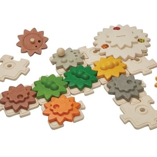 Plan Toys, Koła zębate, 22 elementy Plan Toys, Koła zębate, 22 elementy