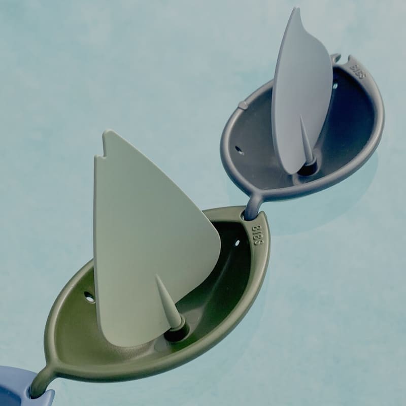 BIBS, Łódeczki do kąpieli, zestaw 3 szt. Blue Mix