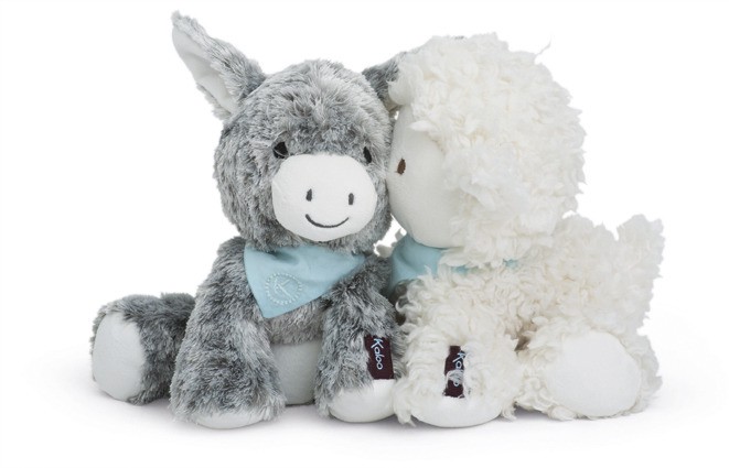 Kaloo, Osiołek Popielaty w pudełku 19 cm kolekcja Les Amis