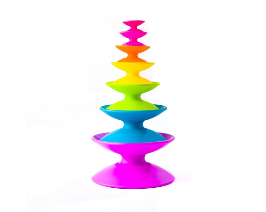 Fat Brain Toy, Wieża Szpulek. Spoolz. Fat Brain Toy, Wieża Szpulek. Spoolz.