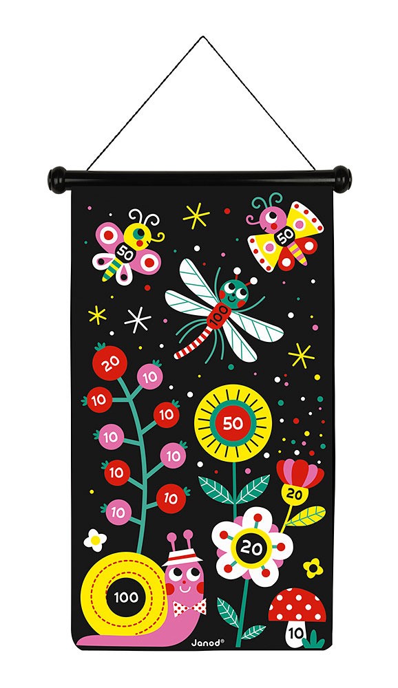 Janod, Magnetyczna gra w rzutki Ogród Janod, Magnetyczna gra w rzutki Ogród