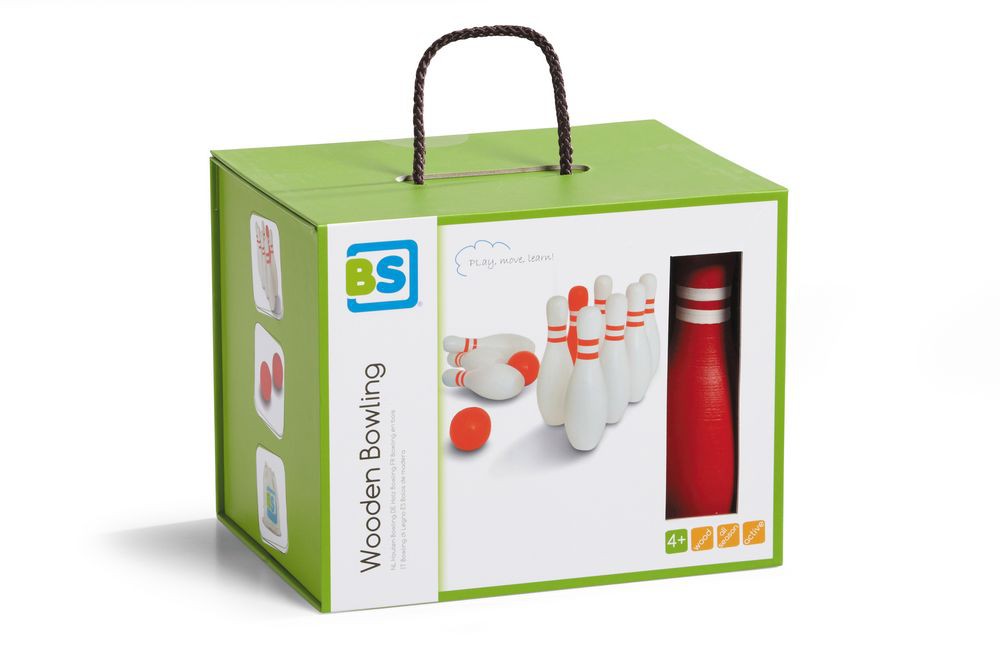 Kręgle biało-czerwone