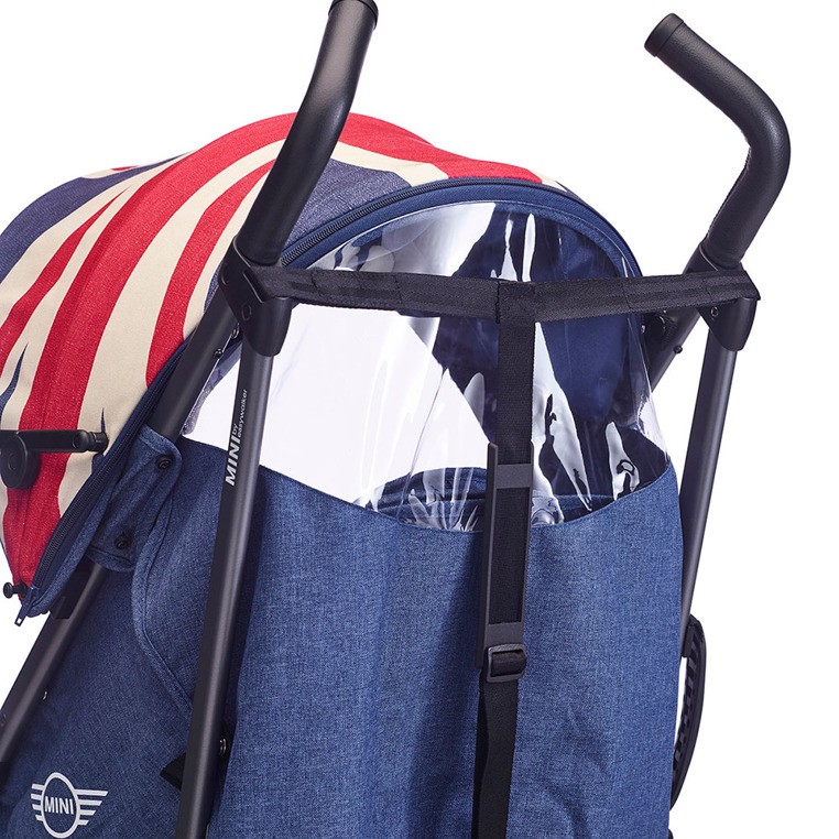 Easywalker, Wózek spacerowy z osłonką przeciwdeszczową 6,5kg Union Jack Vintage Easywalker, Wózek spacerowy z osłonką przeciwdeszczową 6,5kg Union Jack Vintage