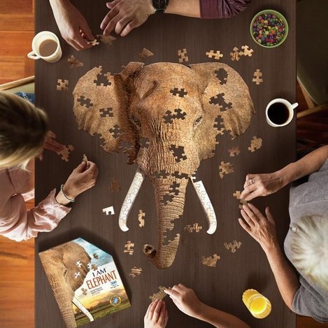 Madd Capp, Puzzle I AM - ELEPHANT - Słoń