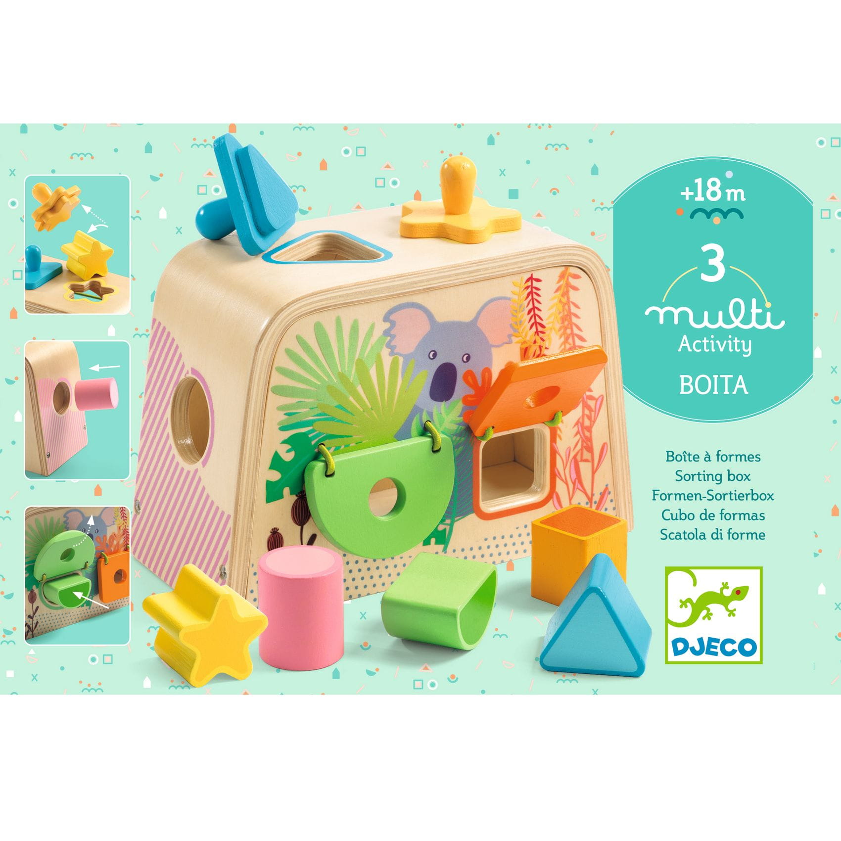 Djeco, Drewniany sorter Koala Djeco, Drewniany sorter Koala