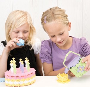 Plus-Plus, klocki konstrukcyjne Mini Pastel 100 szt