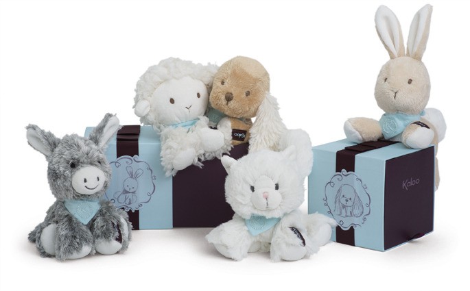 Kaloo, Osiołek Popielaty w pudełku 19 cm kolekcja Les Amis