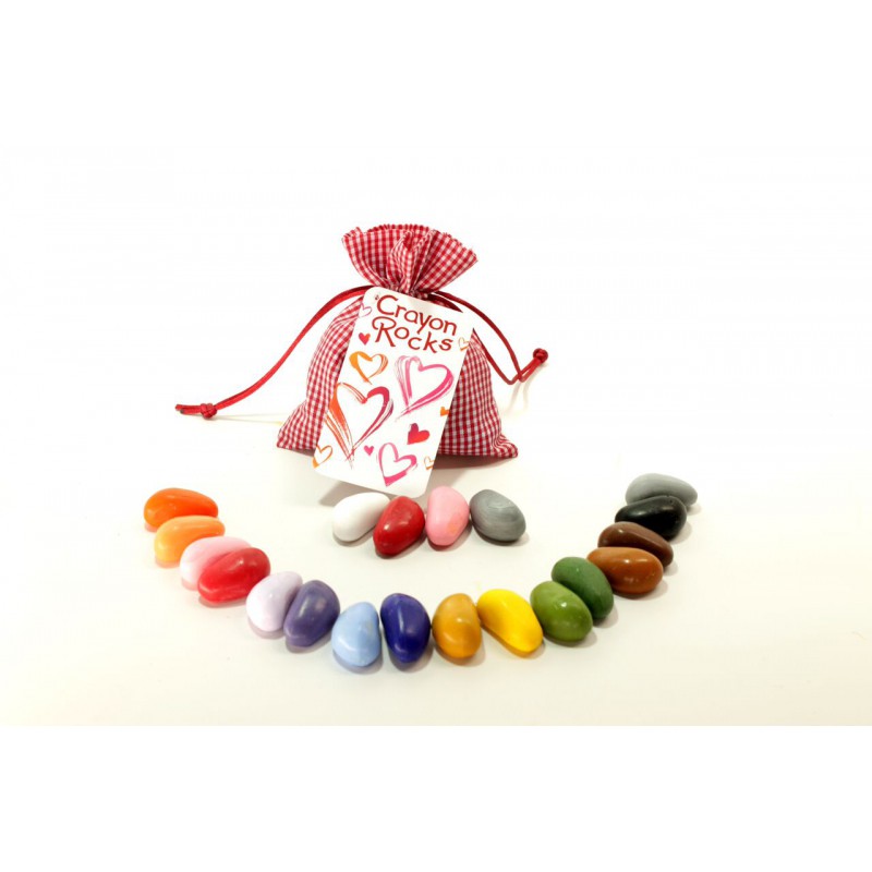 Kredki Crayon Rocks VALENTINE bag - 20 kredek Kredki Crayon Rocks VALENTINE bag - 20 kredek
