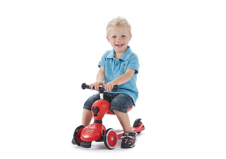 Scoot&Ride, sCOOTANDRIDE, Highwaykick 2w1 Jeździk i hulajnoga 1-5 lat Red Scoot&Ride, sCOOTANDRIDE, Highwaykick 2w1 Jeździk i hulajnoga 1-5 lat Red