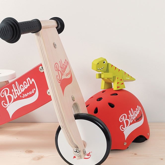 Janod, kask czerwony, Janod, kask czerwony,