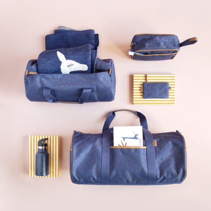 Fresk, Termos 350 ml Złote kropki Indigo