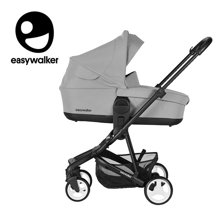Easywalker, Charley Wózek głęboko-spacerowy Cloud Grey (zawiera stelaż i siedzisko z budką) Easywalker, Charley Wózek głęboko-spacerowy Cloud Grey (zawiera stelaż i siedzisko z budką)