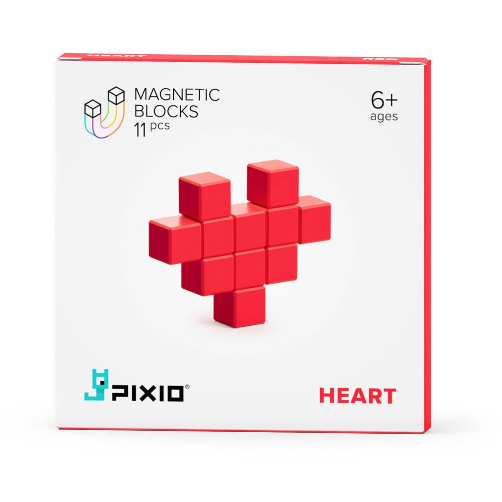 Pixio, Klocki Red Heart 11 Color Series