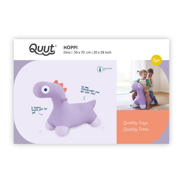 Quut ,Skoczek Hoppi Dino Lavender Quut ,Skoczek Hoppi Dino Lavender