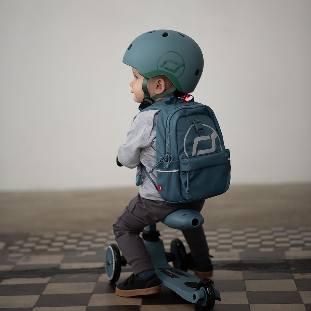 Scootandride, Kask dla dzieci 1-5 lat Steel