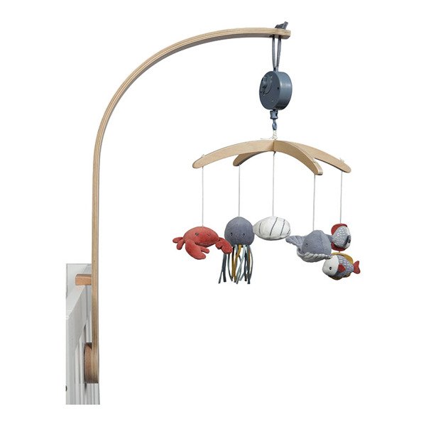 Little Dutch, Karuzela do łóżeczka drewno Ocean Błękit