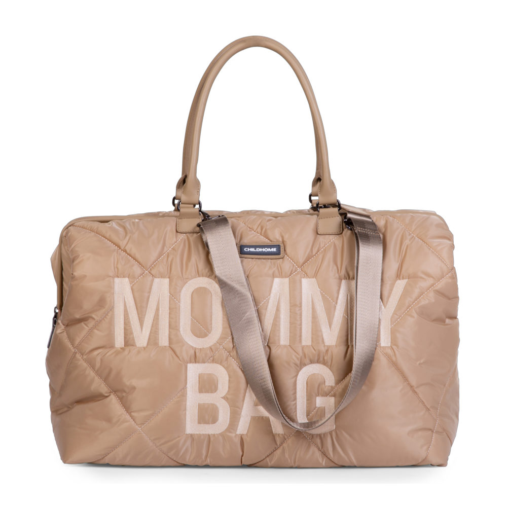 Childhome, Torba Mommy bag Pikowana Beżowa Childhome, Torba Mommy bag Pikowana Beżowa