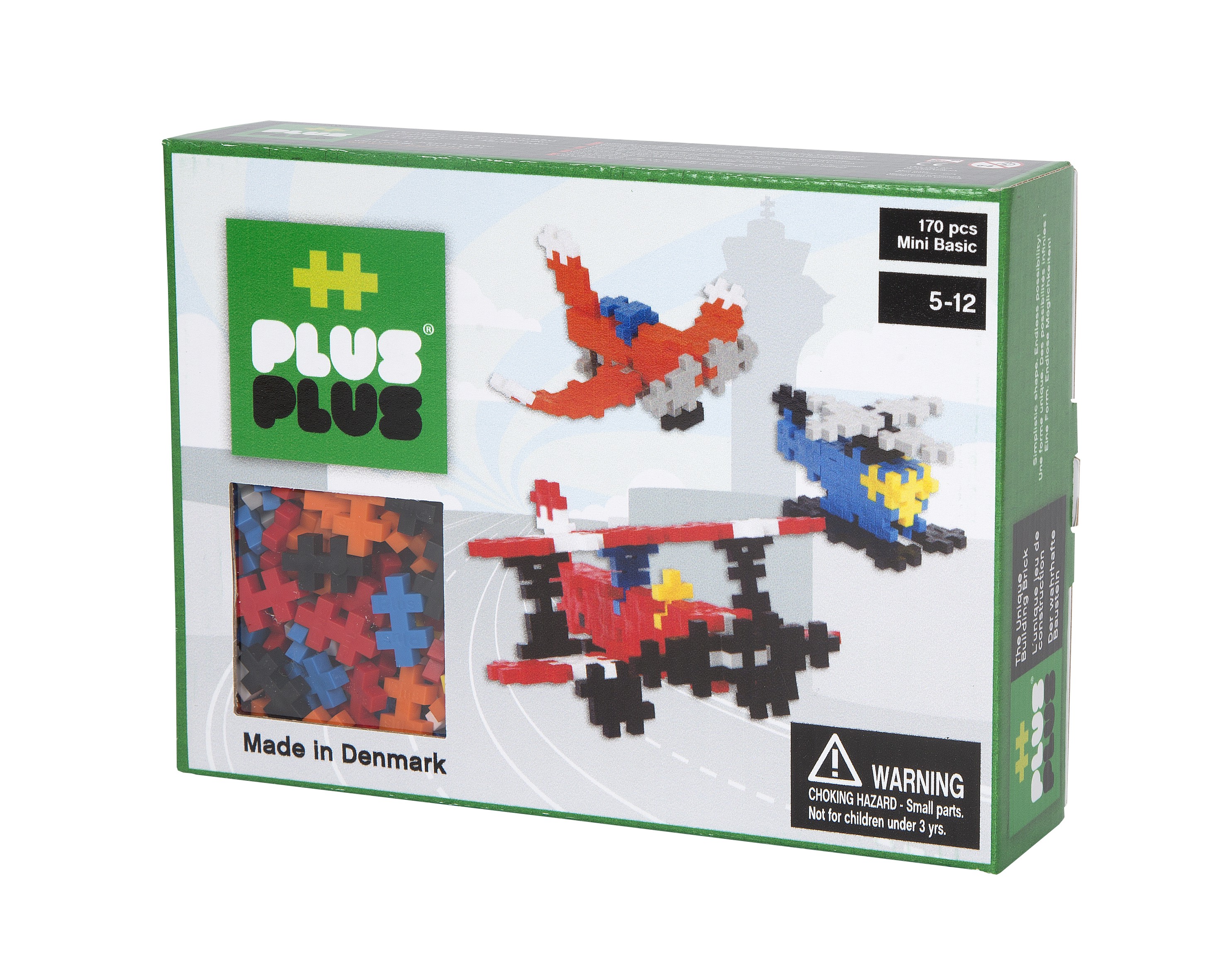 Plus-Plus, klocki konstrukcyjne plus plus Mini 170 BASIC  SAMOLOTY Plus-Plus, klocki konstrukcyjne plus plus Mini 170 BASIC  SAMOLOTY